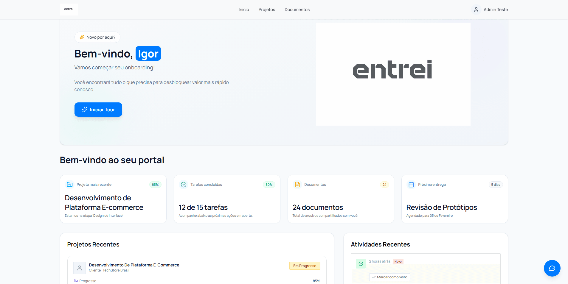 Seu Portal do Cliente
